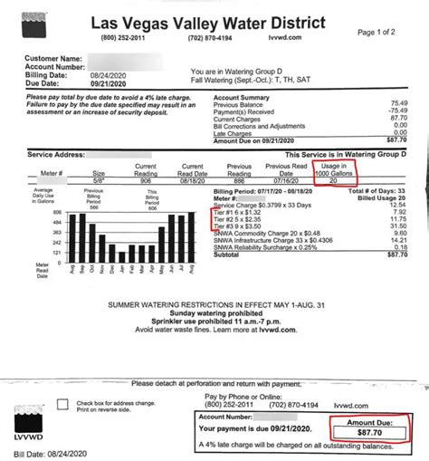 pay las vegas water bill.